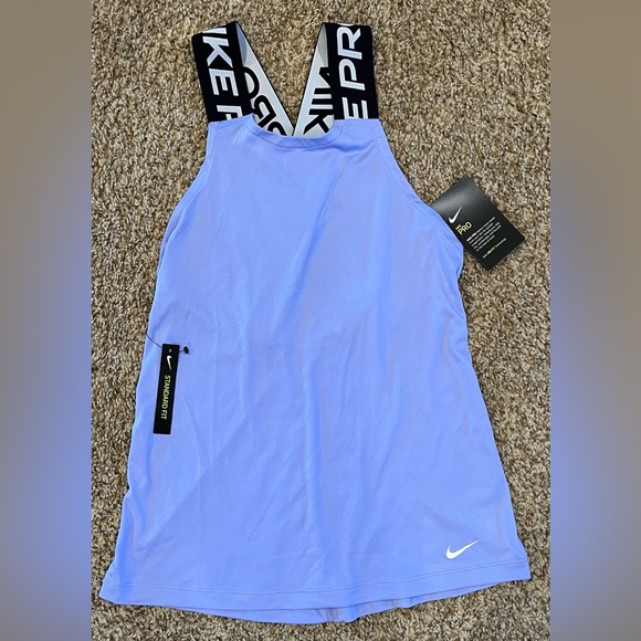 Nike Tops - NWT Nike Pro Dri-Fit Intertwist Tank Top Logo Tape size XS